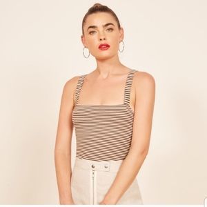 Reformation gable tank xs